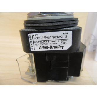 Allen Bradley 800T-16HG17KB6AX Selector Switch