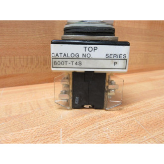 Allen Bradley 800T-T4S Toggle Switch 800TT4S Series P WContacts - New No Box