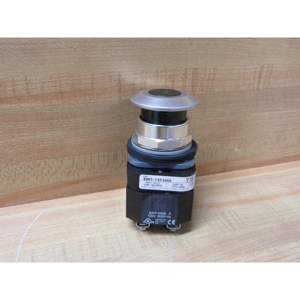 Allen Bradley 800T-FXP16GA1 Button W800T-N326, 800T-XA1 - New No Box Allen Bradley 800T-FXP16GA1 Button W800T-N326, 800T-XA1 - New No Box