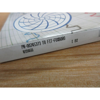 Graphic Controls 00245373 Foxboro Circular Charts 899460 (Pack of 100)
