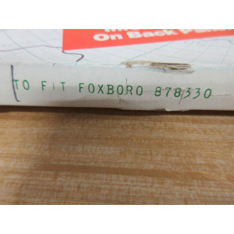 Graphic Controls 878330 Foxboro Circular Charts FX878330 (Pack of 100)