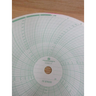 Graphic Controls 878330 Foxboro Circular Charts FX878330 (Pack of 100)