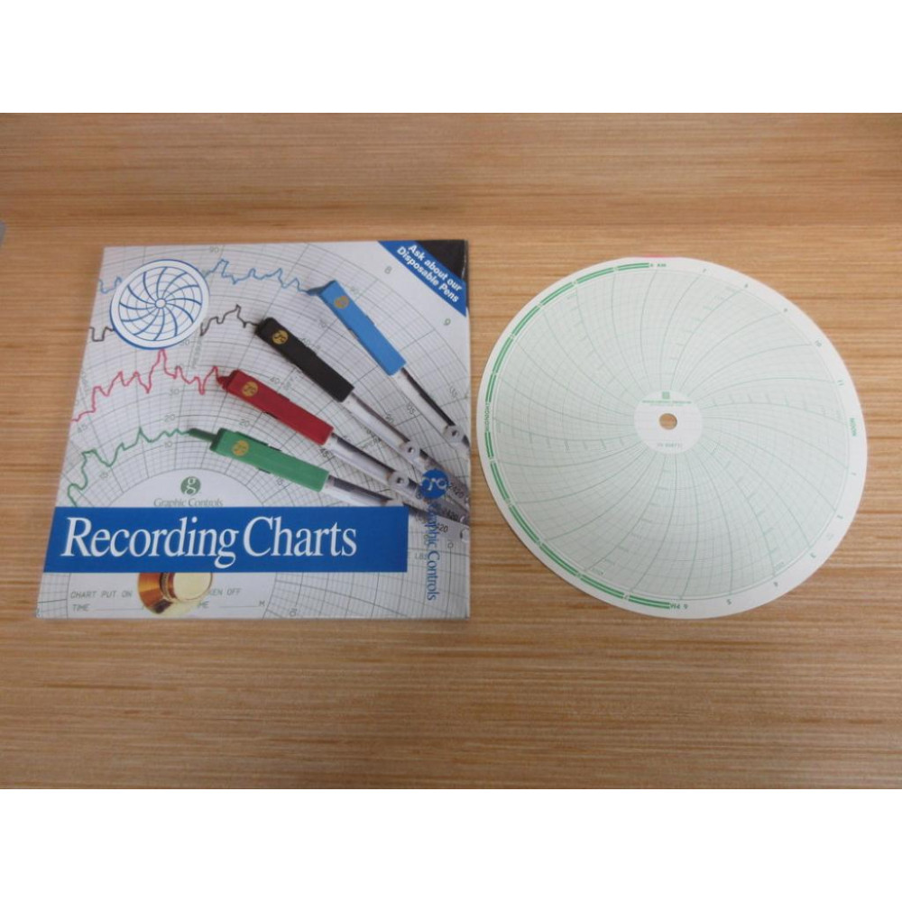 Graphic Controls 00222679 Foxboro Circular Chart 808721 (Pack of 100) Graphic Controls 00222679 Foxboro Circular Chart 808721 (Pack of 100)