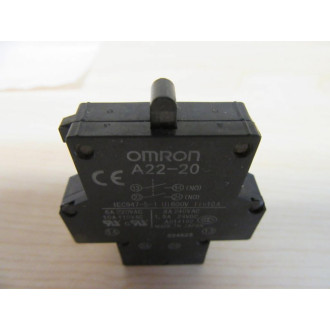 Omron A22-20 Contact Block