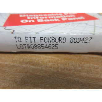 Graphic Controls 809427 Foxboro Circular Charts FX809427 (Pack of 100)