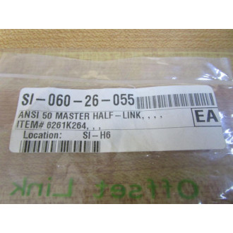 Generic 6261K264 Offset Connecting Link ANSI-50 (Pack of 13)
