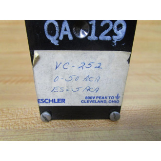 Westinghouse VC-252-50 Weschier Panel Meter VC-252 - New No Box