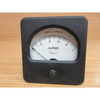 Simpson Model 27 Meter 27 0-1 DC Amperes