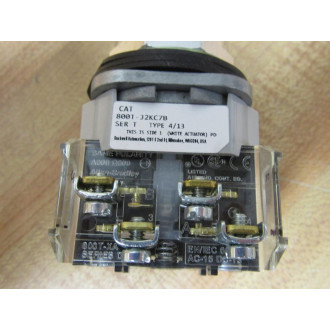 Allen Bradley 800T-J2KC7B Selector Switch 800TJ2KC7B (2) 800T-XA - New No Box