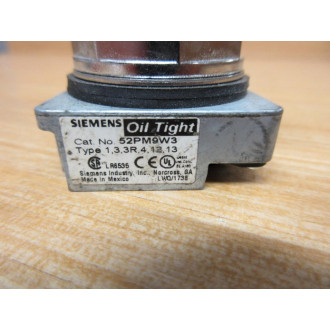 Siemens 52PM9W3 Momentary Push Button - New No Box