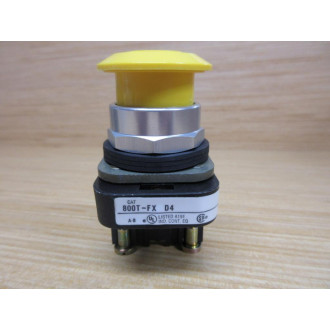 Allen Bradley 800T-FX9D4 Push Button Yellow W800T-XD4