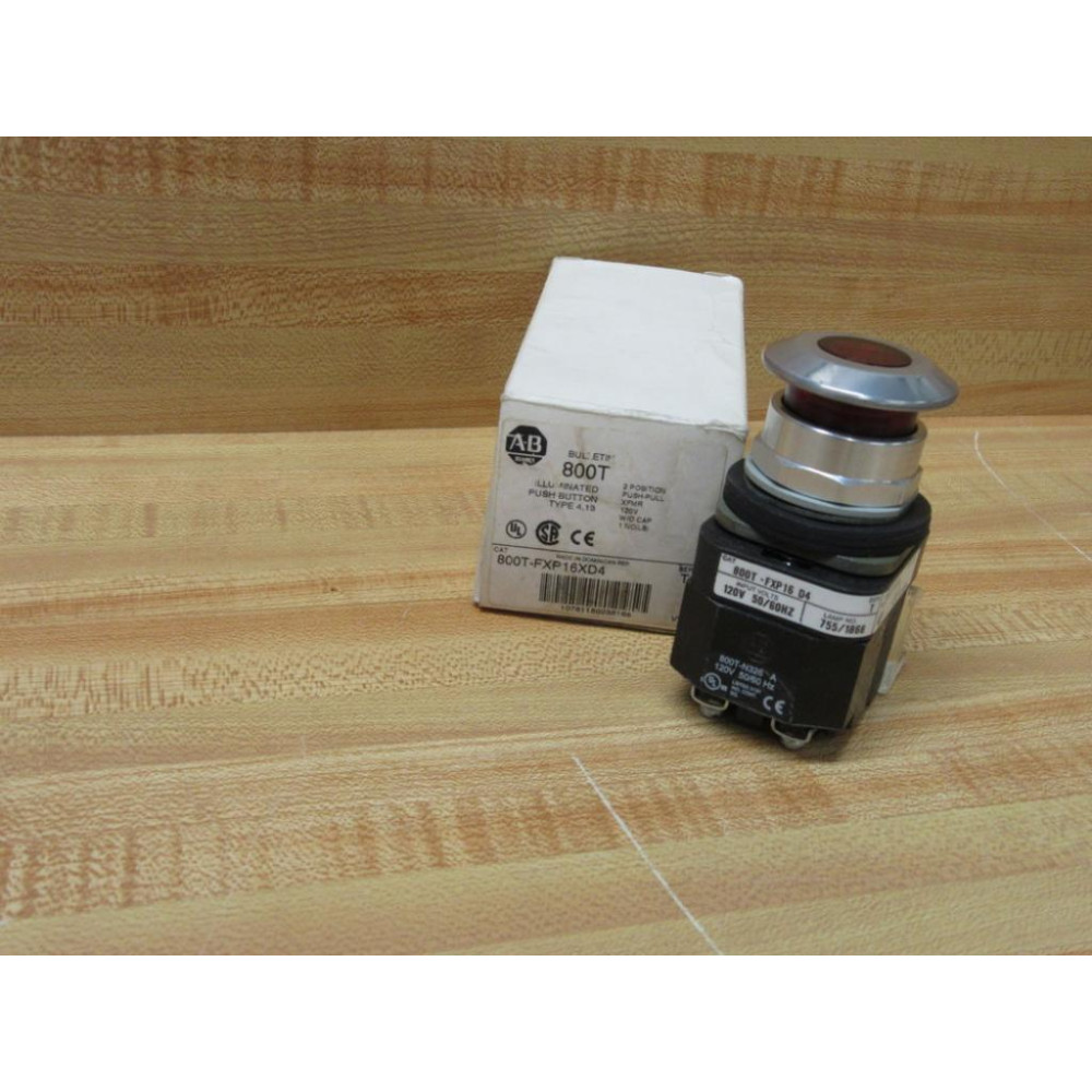 Allen Bradley 800T-FXP16XD4 Button 800TFXP16XD4 SER T