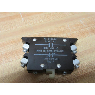 Cutler Hammer C320KB2 Eaton Auxiliary Contact