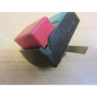 Allen Bradley 599-PB02 Holder 40193-415-53 Chipped Corner - Used