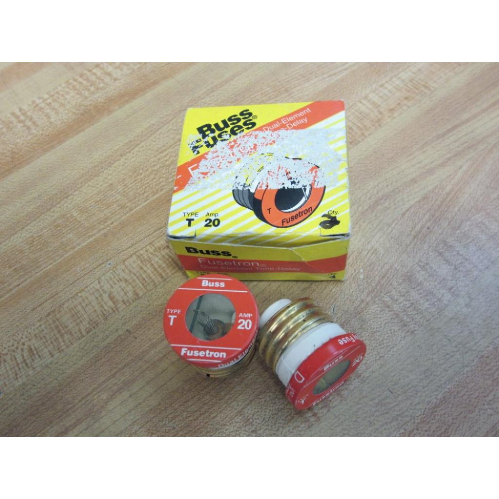 Bussmann T-20 Fusetron Fuse T20 (Pack of 2)