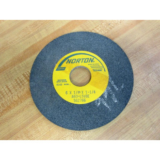 Norton A60-L5VBE Grinding Wheel 6x14x1-14 - New No Box