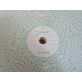 Graphic Controls FX 899698 Recording Charts 899698