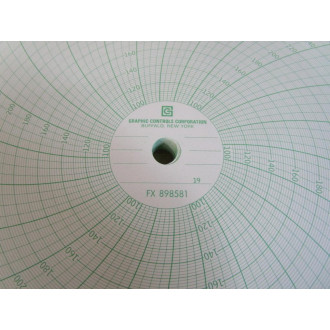 Graphic Controls FX 898581 Recording Charts 898581