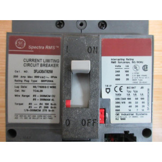General Electric SFLA36AT0250 GE 250A Circuit Breaker
