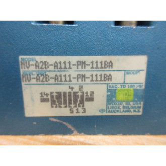 Mac Valves MV-A2B-A111-PM-111BA Solenoid Valve W PME-11BA-AA - Used