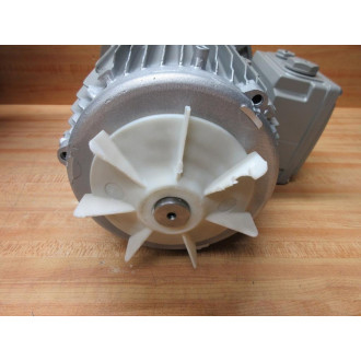Siemens 1LE1023-0DB32-2FA4 Electric Motor 1AV3083B Cracked Fan Shroud