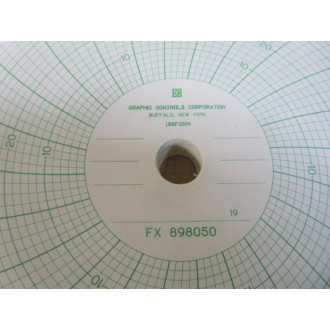 Graphic Controls FX 898050 Recording Charts 898050