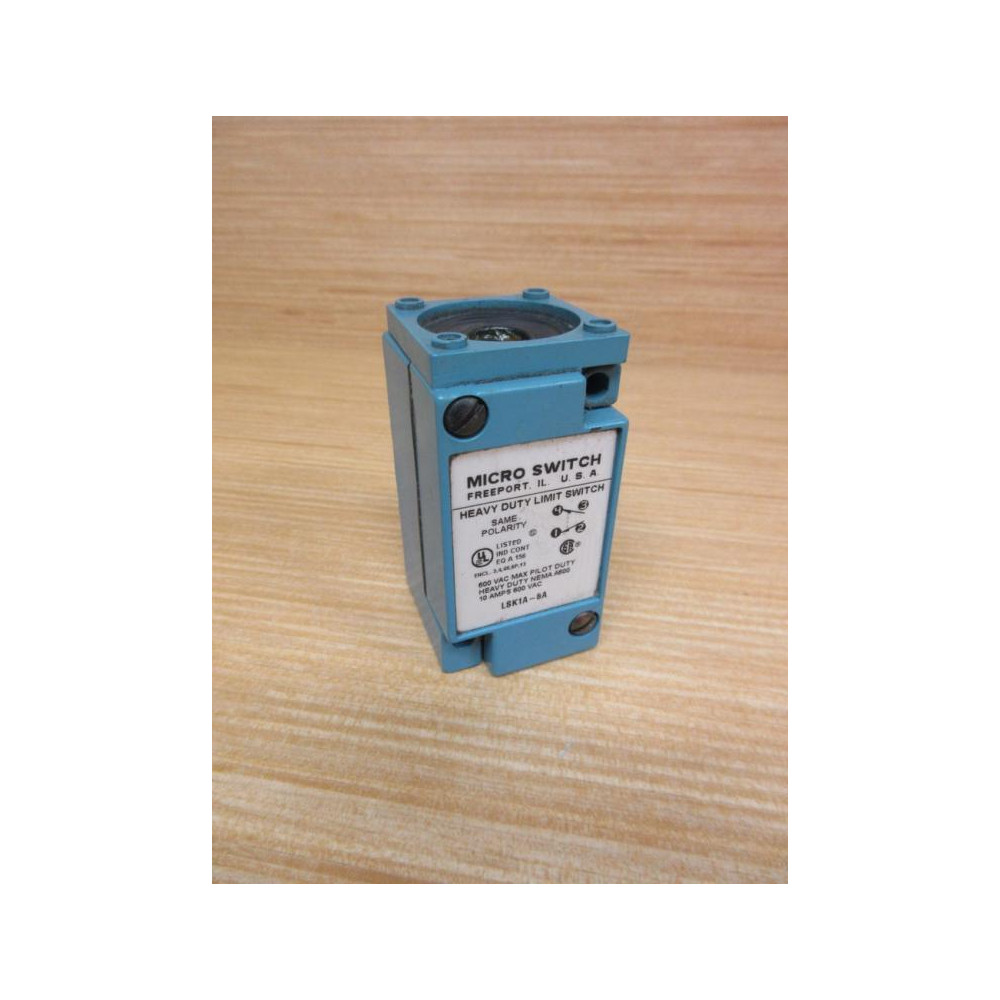 Micro Switch LSK1A-8A Honeywell Limit Switch LSK1A8A WO Actuator - New No Box