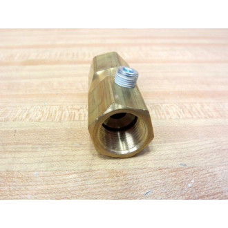 CDI 4X828 12" Brass Check Valve IC50 - New No Box