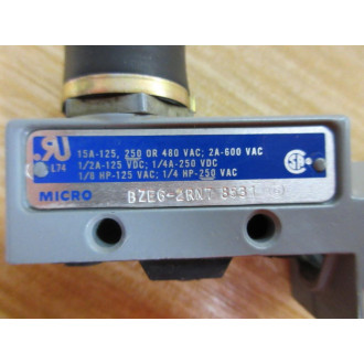 Micro Switch BZE6-2RN7 Honeywell Limit Switch BZE62RN7 WO Base - New No Box