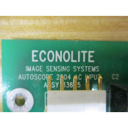 Econolite 33655G1 Autoscope 2004 AC Input Board 33655 - Used