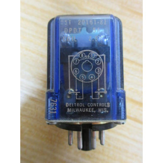 Deltrol Controls 20161-81 Relay 2016181 - Used