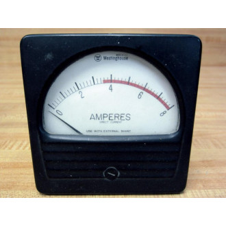 Weschler RX-371 4.5" Panel Meter RX371 0-8 DC Amperes