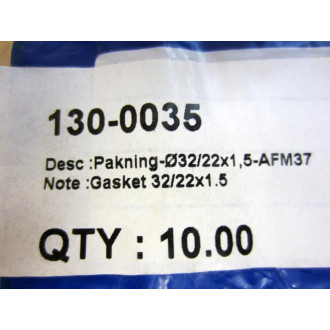 Gerstenberg & Agger 130-0035 Gasket 1300035 (Pack of 10)