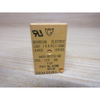 Guardian Electric A410-367215-102 Relay 61709 - New No Box