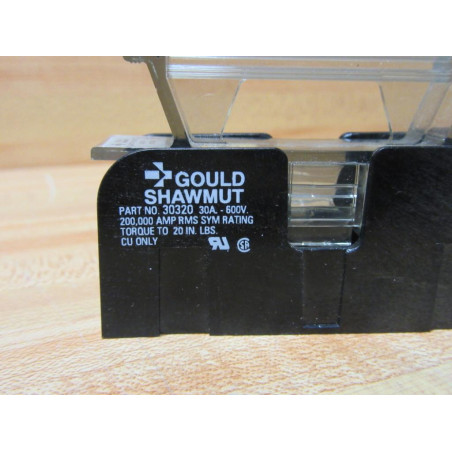 Gould Shawmut Ferraz Trionic 30320 Fuse Holder WPuller (Pack of 2 ...
