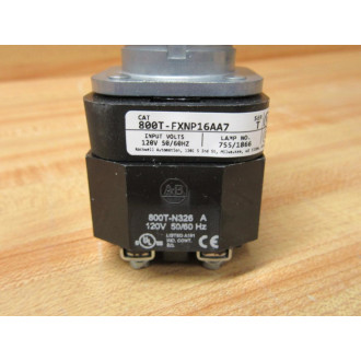 Allen Bradley 800T-FXNP16AA7 Push-Pull Device Illum.