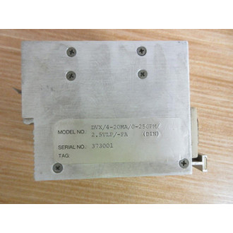 Moore Industries DVX4-20MA0-25GPM2.5VLP-FA DVX Digital Indicator - Used