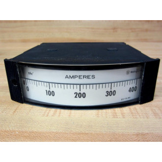Westinghouse HX-252 0-400 Amp Meter FS-50 MV