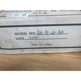 Mercoid Control DA-31-2-3A Pressure Switch DA3123A
