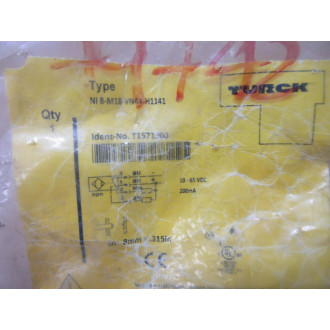 Turck NI 8-M18-VN4X-H1141 Inductive Sensor T1571900