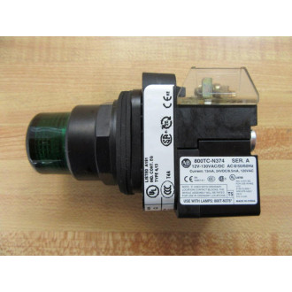 Allen Bradley 800H-QRTH2G Green Button W800TC-N374,800T-XA - New No Box