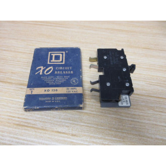 Square D XO 120 20A Circuit Breaker XO120