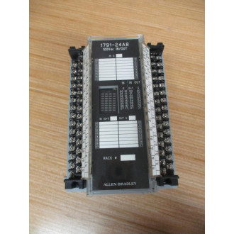 Allen Bradley 1791-24A8 IO Block 179124A8 Series B - Used