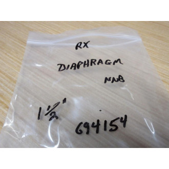 RX 694154 1-12" Diaphragm - New No Box