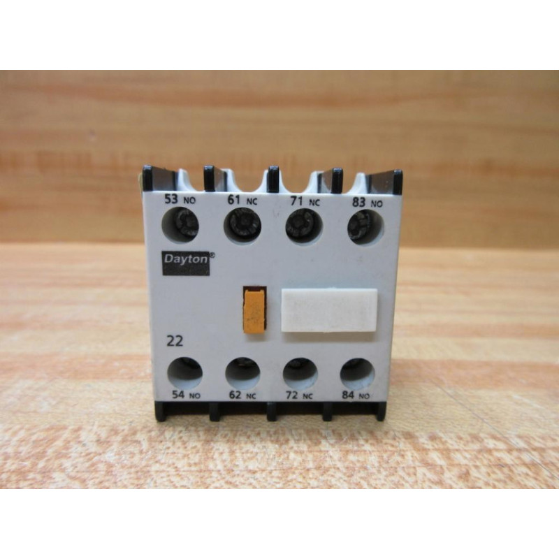 Dayton 6EAT2 Auxiliary Contact - Used