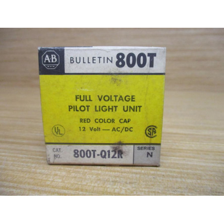 Allen Bradley 800T-Q12R Pilot Light
