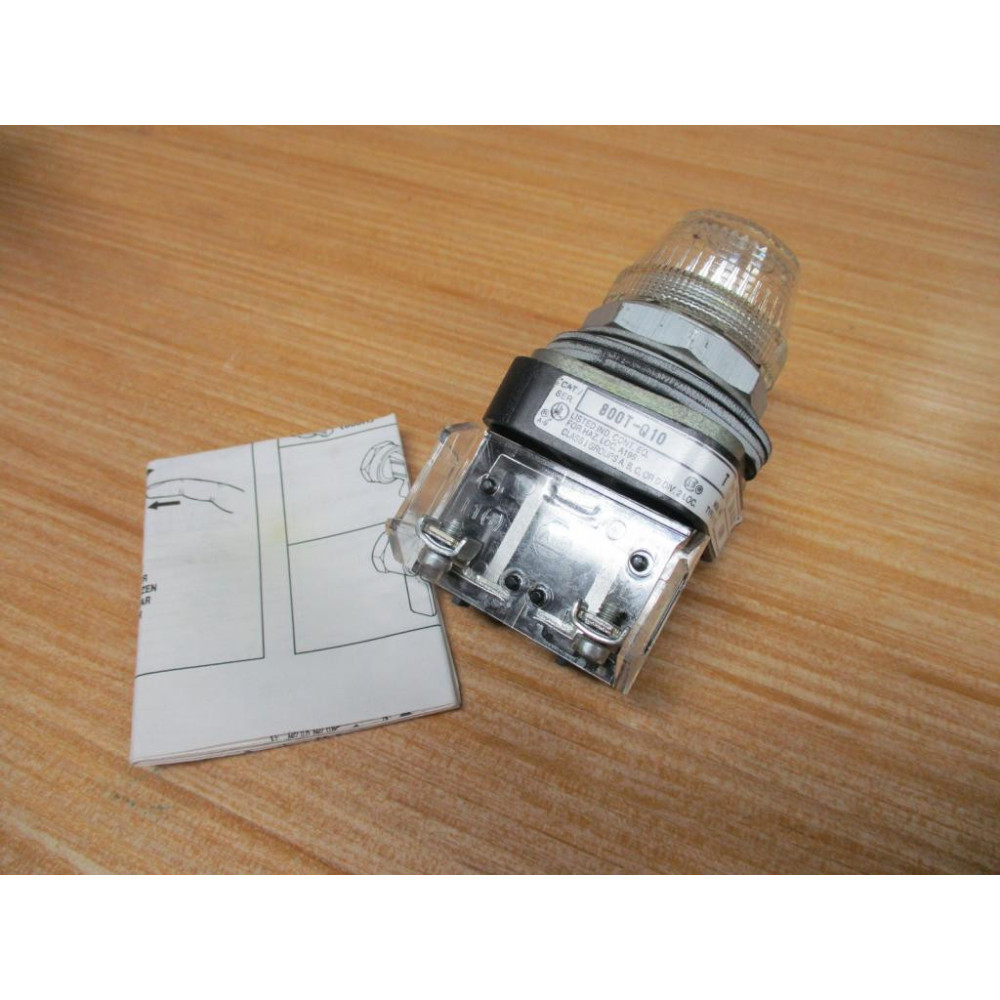Allen Bradley 800T-Q10C Pilot Light 800TQ10C - New No Box
