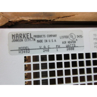 Markel H3482 Air Heater