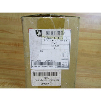 Asahi Valve 18AIB-00103 1-12" Ball Valve
