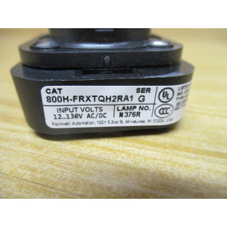 Allen Bradley 800H-FRXTQH2RA1 Illum. Push Button Core Only - New No Box